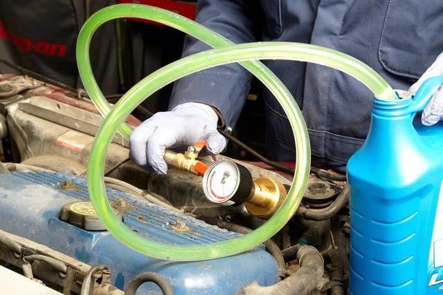 how to check coolant level