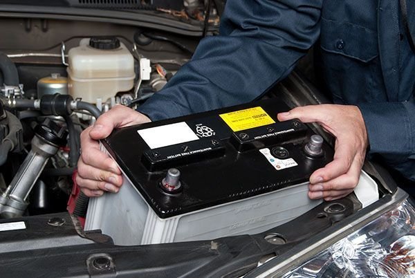 Auto battery replacement