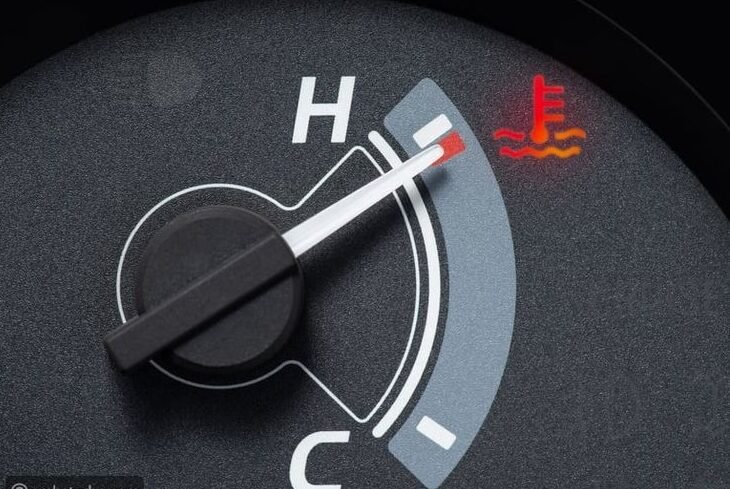 Temperature Gauge in the Red Zone